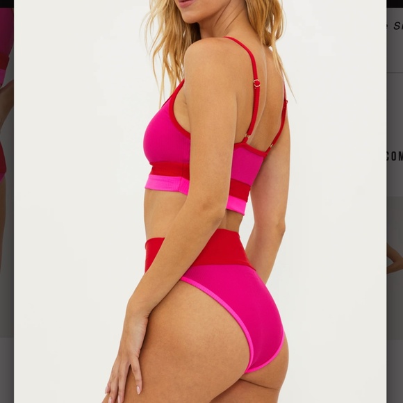 NWT Beach Riot Emmy Colorblock Bottom XS - Picture 3 of 6